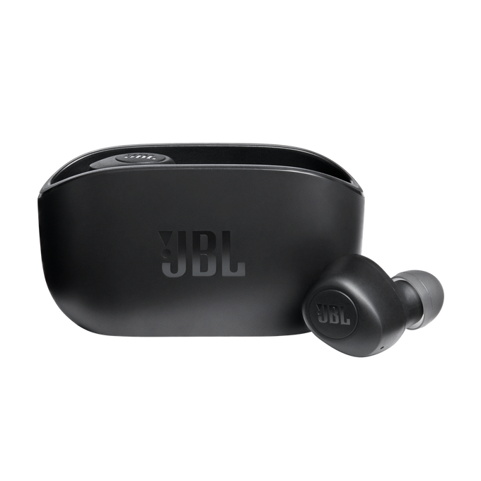 JBL Wave 100TWS - Black - True Wireless In-Ear Headphones - Hero image number null